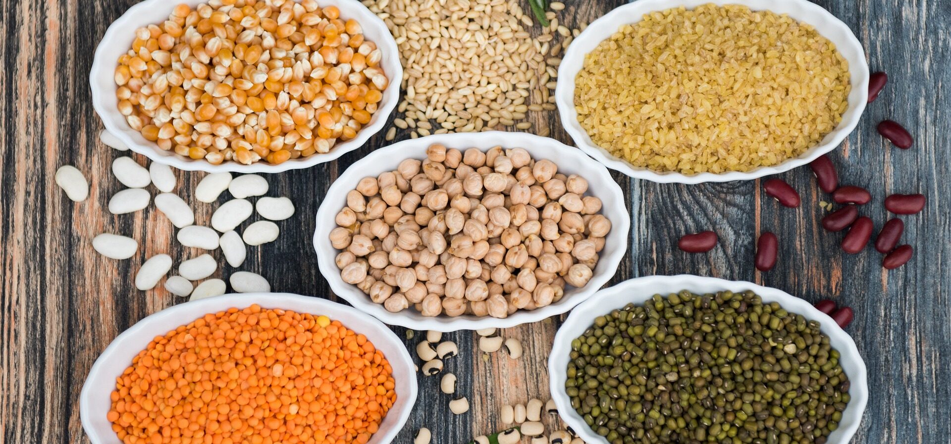 choose healthy carbs, like these lentils and legumes